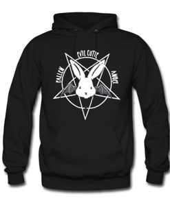 Evil cutie pentagram Hoodie KM