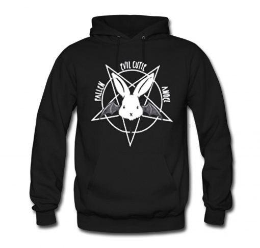 Evil cutie pentagram Hoodie KM