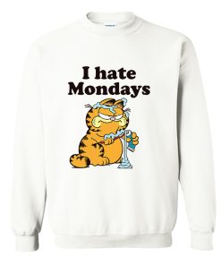 Garfield I Hate Mondays Sweatshirt KM