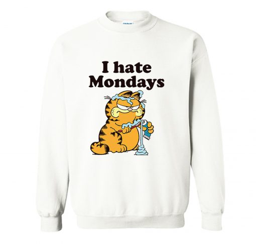 Garfield I Hate Mondays Sweatshirt KM