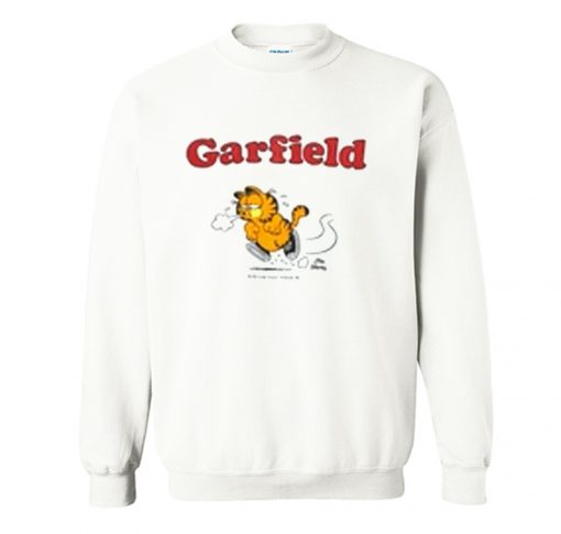 Garfield Vintage 90's Garfield Cartoon Sweatshirts KM