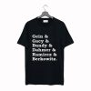 Gein Gacy Bundy Dahmer Ramirez Berkowitz T Shirt KM