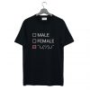 Gender Shrug Nonbinary Genderqueer T Shirt KM