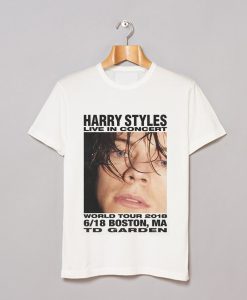 Harry Styles Live in Concert Boston T Shirt KM