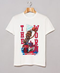 Mitchell & Ness Dennis Rodman The Worm T-Shirt KM