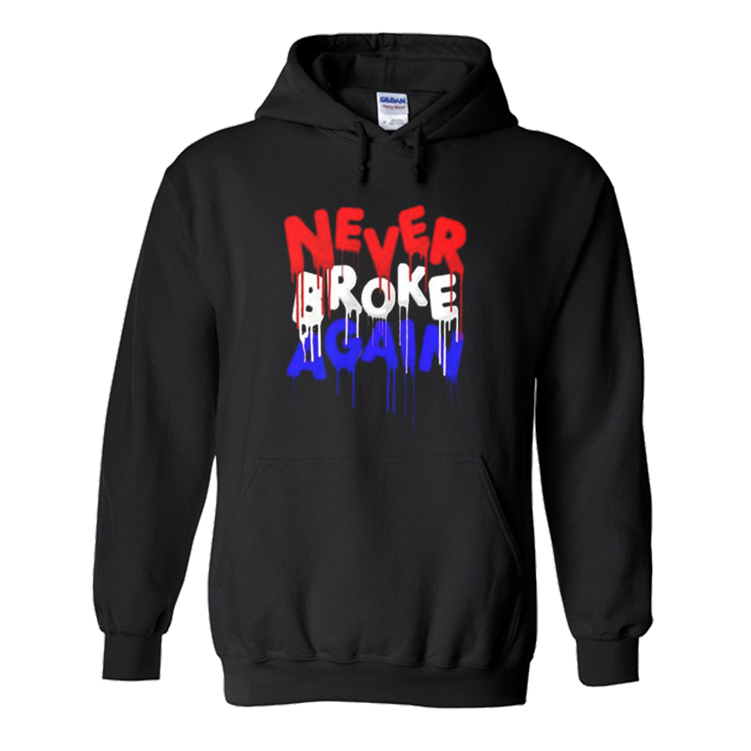 never broke again drip hoodie