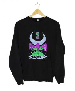 Oliver Hibert Moon Life Art sweatshirt KM