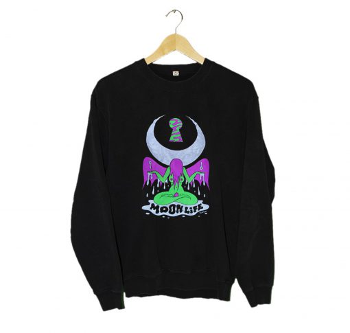 Oliver Hibert Moon Life Art sweatshirt KM