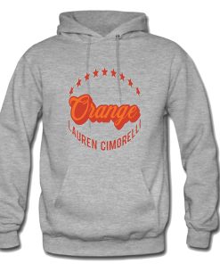 Orange Lauren Cimorelli Hoodie KM