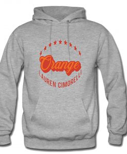 Orange Lauren Cimorelli Hoodie KM