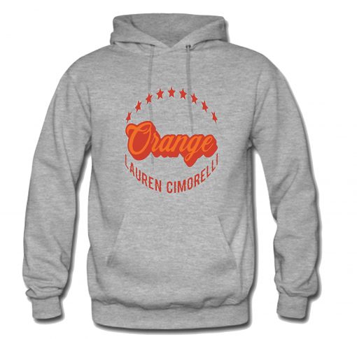 Orange Lauren Cimorelli Hoodie KM