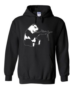 Panda Machine Gun Hoodie KM