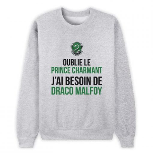 Prince Charmant Draco Malfoy Sweatshirt KM