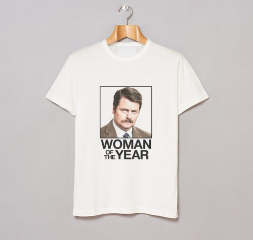 Ron Swanson Woman of the Year Parks and Recreation T-Shirt KM