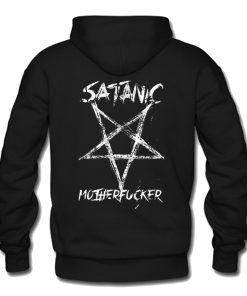 Satanic Motherfucker Back Hoodie KM