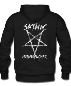 Satanic Motherfucker Back Hoodie KM