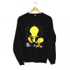 TWEETY Looney Tunes Sweatshirt Black KM