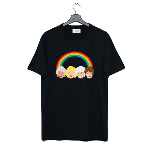 The Golden Girls LGBT Pride Rainbow T Shirt KM