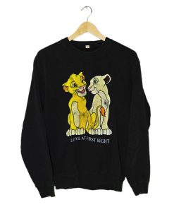 The Lion King With Love Sweatshirt KM