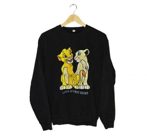 The Lion King With Love Sweatshirt KM