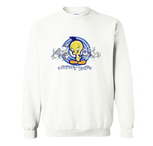 TWEETY Looney Tunes Sweatshirt Black KM