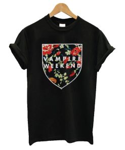 Vampire Weekend Shield Roses T-Shirt KM