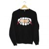 Vampire teeth keyhole Sweatshirt KM