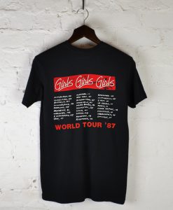 Vintage Motley Crue Bad Boys T-Shirt Back KM