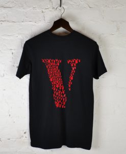 Vlone x Playboy Carti Red T-Shirt KM