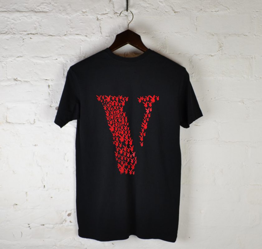 Vlone x Playboy Carti Red T-Shirt KM