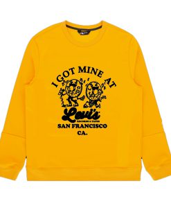 i got mine at levi’s san francisco CA Sweatshirt KM