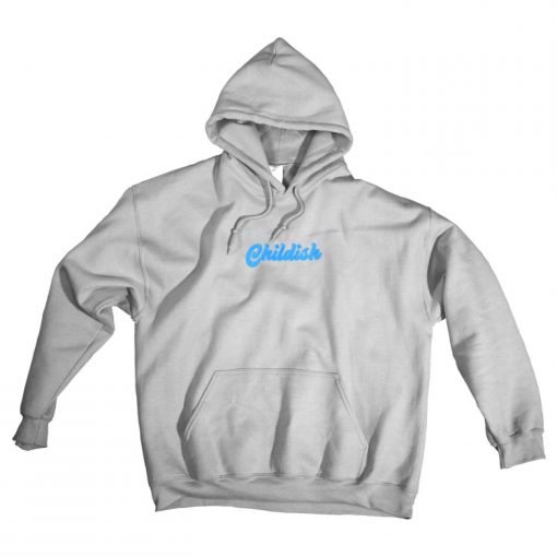 Childish Grey Hoodie KM