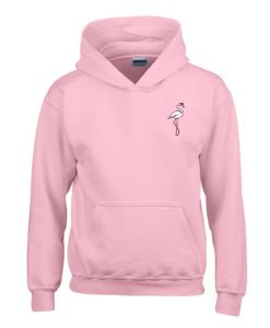 Tiny Flamingo Hoodie KM