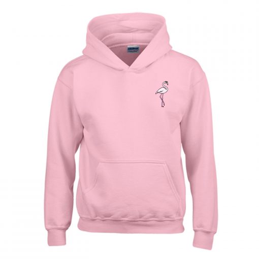 Tiny Flamingo Hoodie KM