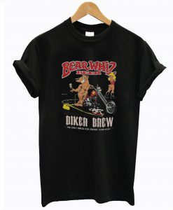 Bear Whiz Beer Biker Brew T-Shirt KM