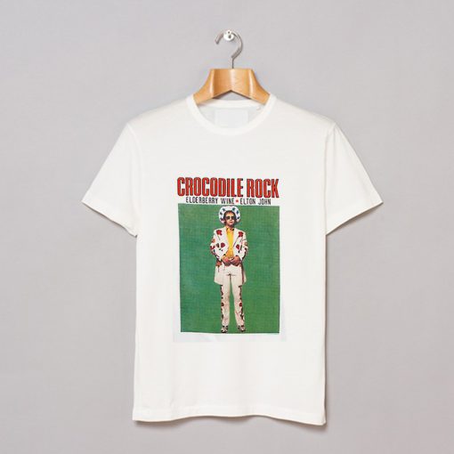 Elton John Crocodile Rock Elderberry Wine T-Shirt KM