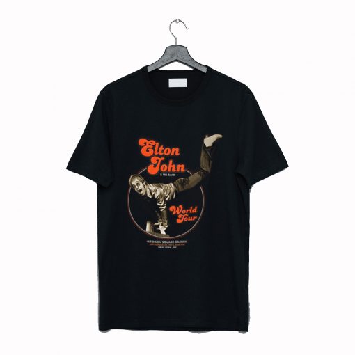 Elton John World Tour Piano Handstand T Shirt KM