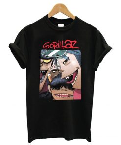 Gorillaz Faces T Shirt KM