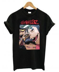 Gorillaz Faces T Shirt KM