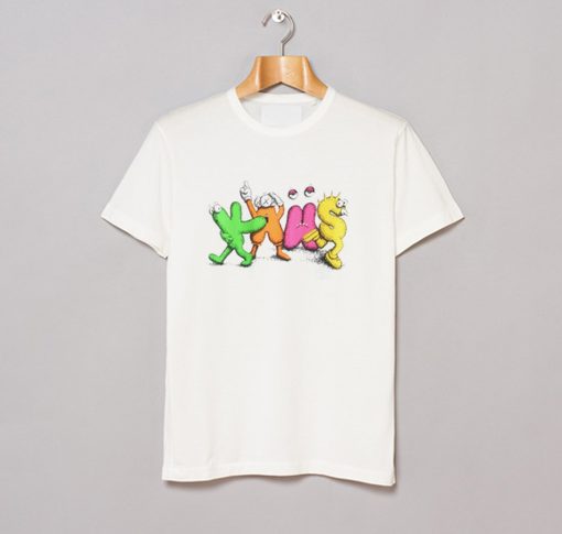 KAWS x Uniqlo Logo T Shirt KM