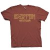 Led Zeppelin 1973 SHOWCO Crew North American Tour Staff T Shirt KM