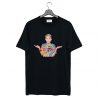 Miley Cyrus ice cream Black T-Shirt KM