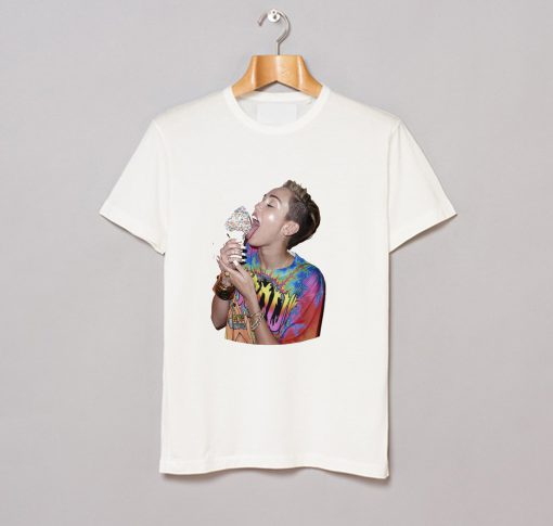 Miley Cyrus ice cream T-Shirt KM