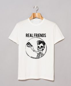 Real Friends Pizza Skeleton T-Shirt KM