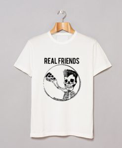 Real Friends Pizza Skeleton T-Shirt KM