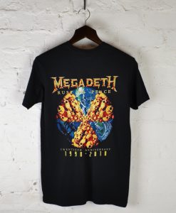 Rust In Peace Megadeth T Shirt Back KM