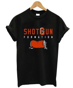 Shotgun Formation Cleveland Browns T-Shirt KM