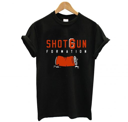 Shotgun Formation Cleveland Browns T-Shirt KM