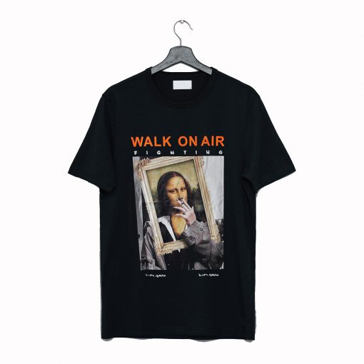 Smoking Mona Lisa T Shirt KM