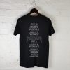 Yeezus Tour Merch Reaper Skull T Shirt Back KM